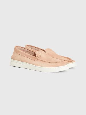 tommy hilfiger suede loafers