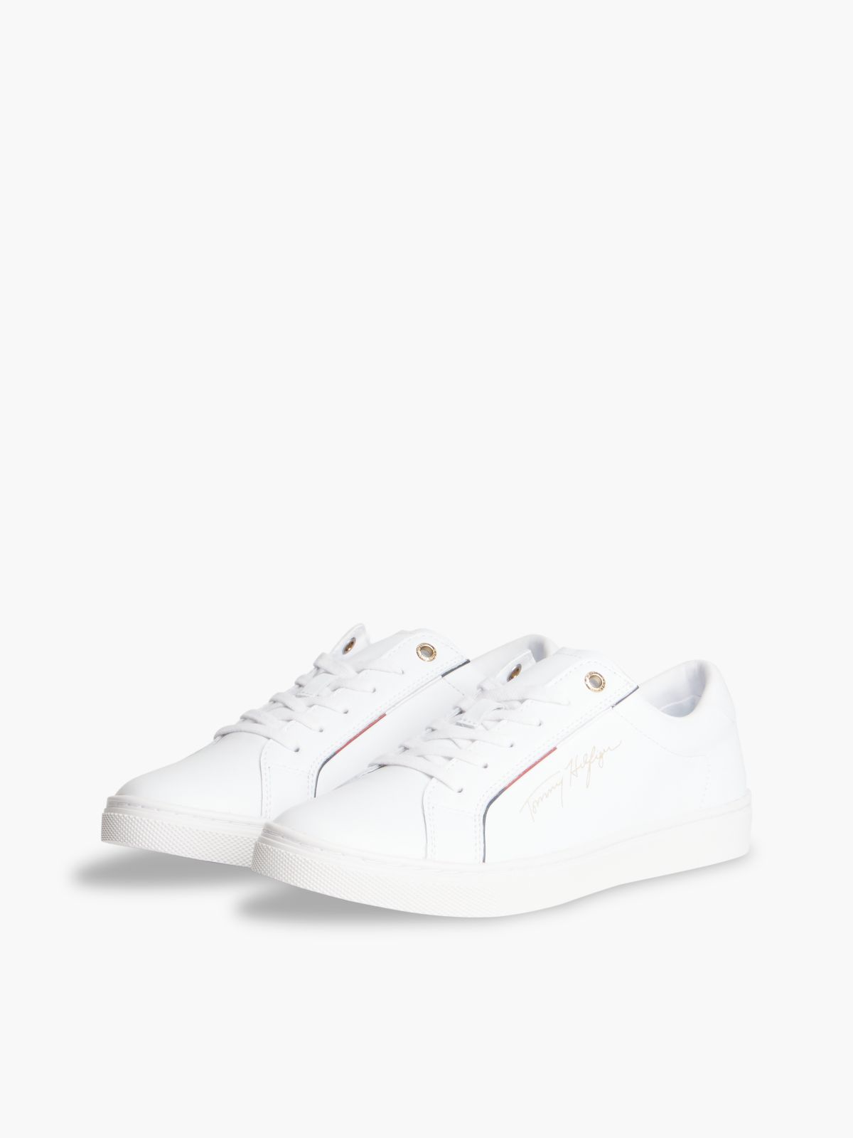 Tommy Signature Sneaker — White