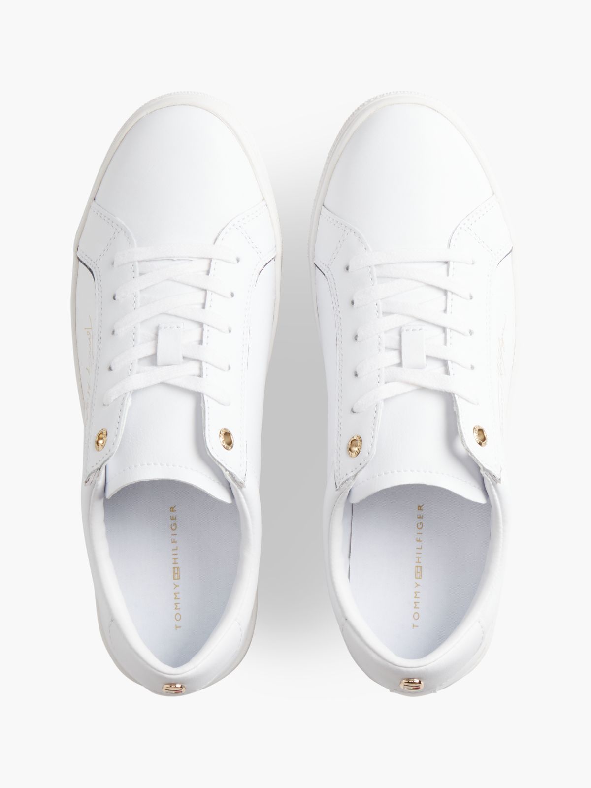 Tommy Signature Sneaker — White