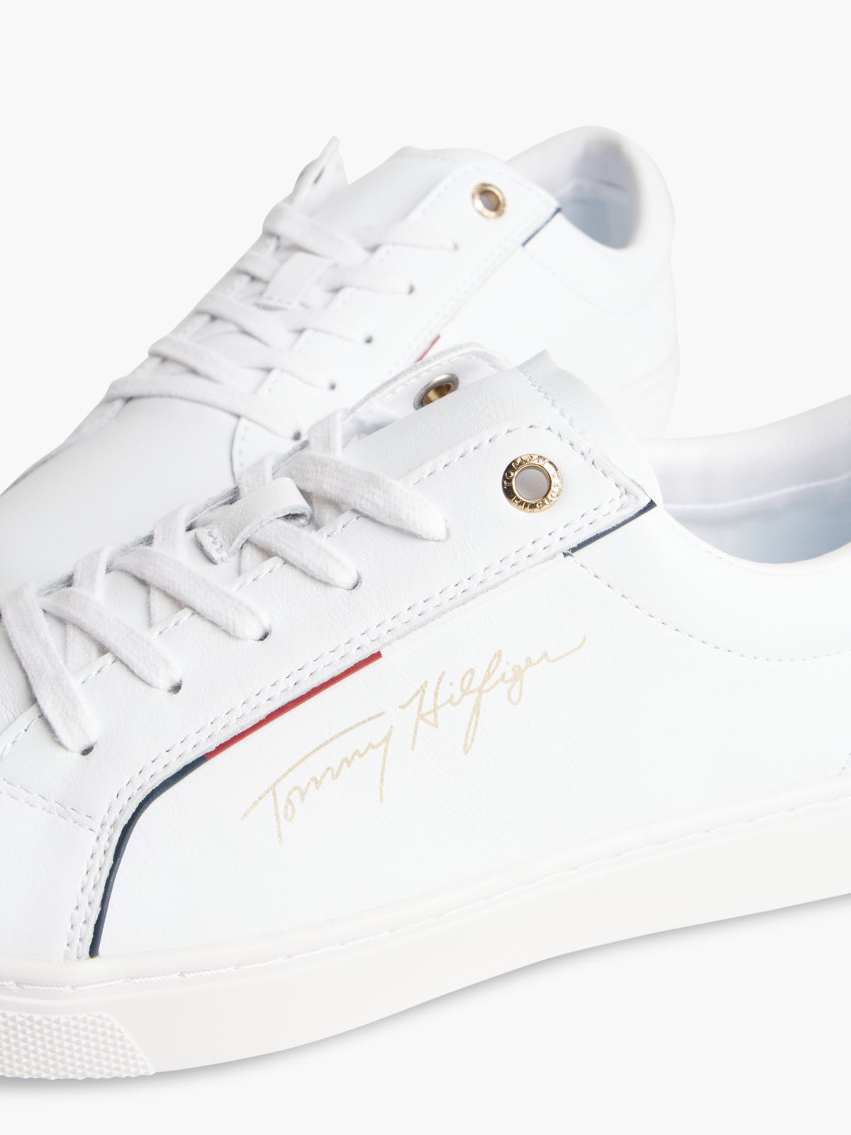Tommy Signature Sneaker — White