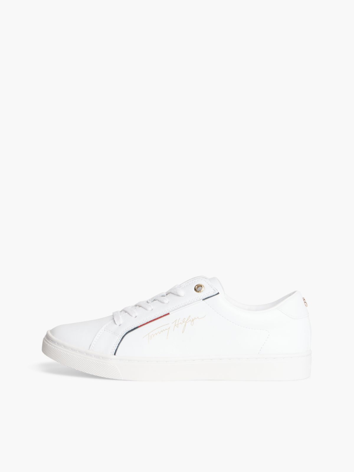 Tommy Signature Sneaker — White
