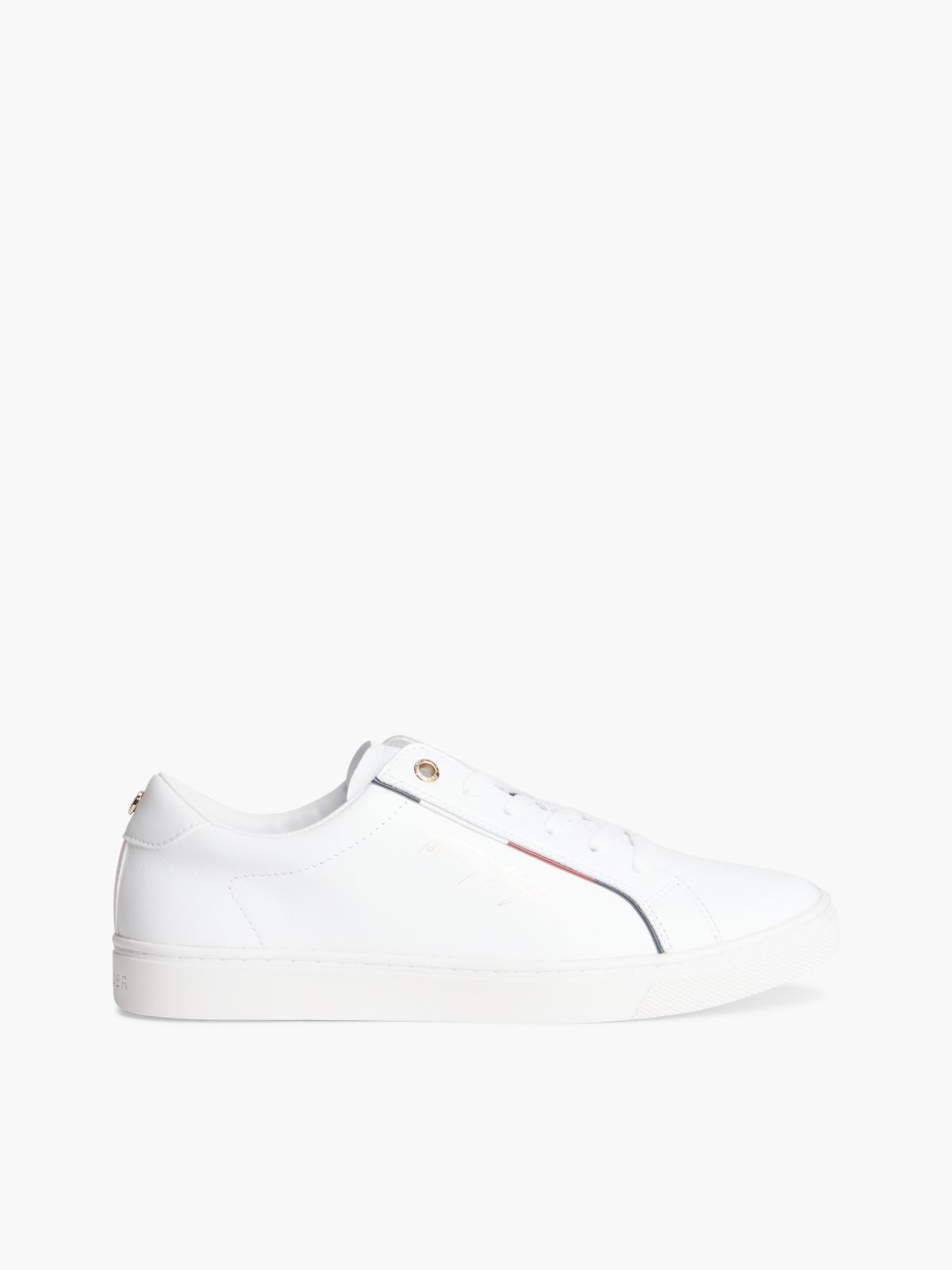 Tommy Signature Sneaker — White