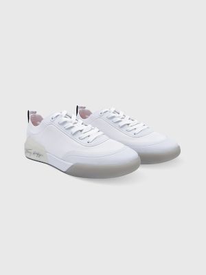 white tommy sneakers