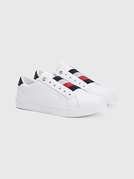 Clasp Conform Slip shoes Flag Slip-On Leather Sneaker | Tommy Hilfiger