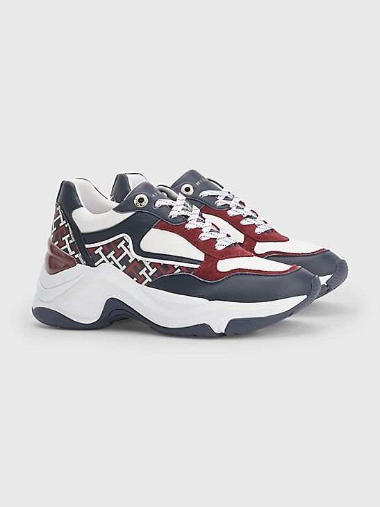Tommy Hilfiger Donna Scarpe Sneakers Sneakers chunky Chunky sneakers TH Monogram 