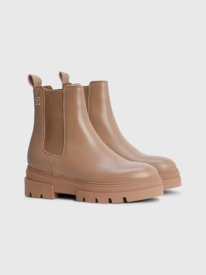 Tommy hilfiger essential 2025 leather chelsea boot