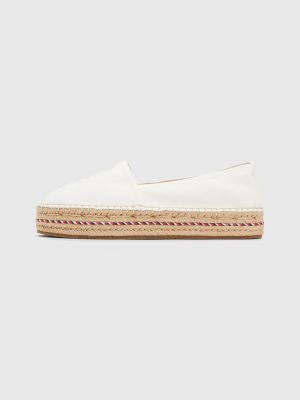 Embroidered Logo Platform Espadrille | Tommy Hilfiger USA