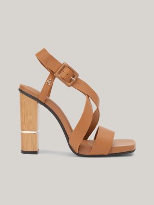 Tommy hilfiger high shop wedge heel slingback sandals