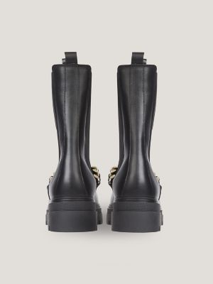 Tommy hilfiger chain clearance boots