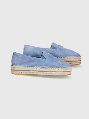 Suede store platform espadrilles