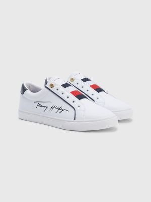 Tommy hilfiger sneakers outlet white