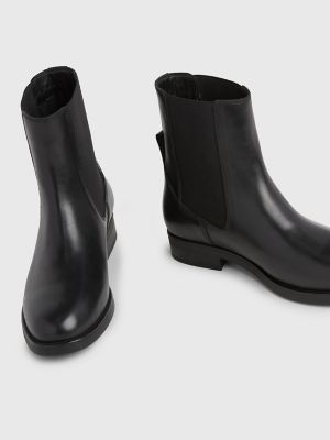 Tommy hilfiger chelsea boots clearance black