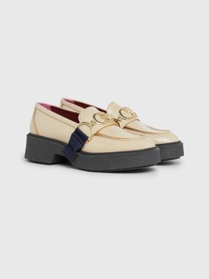 Tommy hilfiger on sale platform loafers