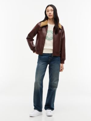 Женские кроссовки Tommy Hilfiger Hilfiger Logo Leather, цвет: Белый — фото 8