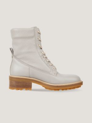 Tommy hilfiger studs outlet classic lace up boot