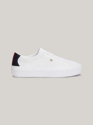 Tommy hilfiger jaz trainers cheap in white