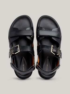 Tommy hilfiger black cheap mesh web sporty sandals