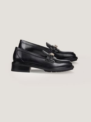 Tommy hilfiger store leather loafers