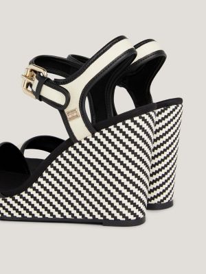 Tommy hilfiger cheap wedges black