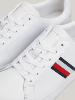 Signature Stripe Leather Sneaker