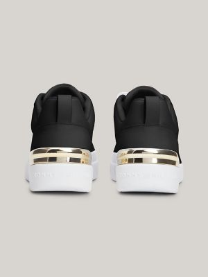 Monogram Luxe Leather Cupsole Sneaker | Tommy Hilfiger