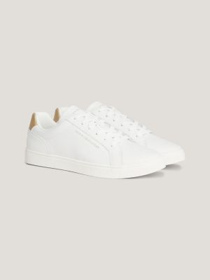 Gold Tipped Leather Sneaker | Tommy Hilfiger