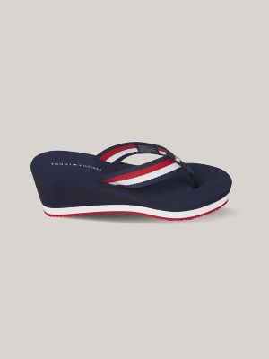 Tommy Hilfiger Women'S Lenita Thong Sandals in Blue