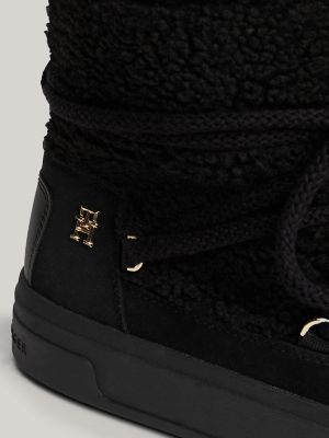 Lined Lace Up Snow Boot Tommy Hilfiger