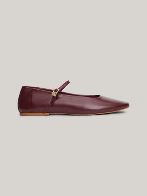 Leather Mary Jane Ballet Flat Tommy Hilfiger