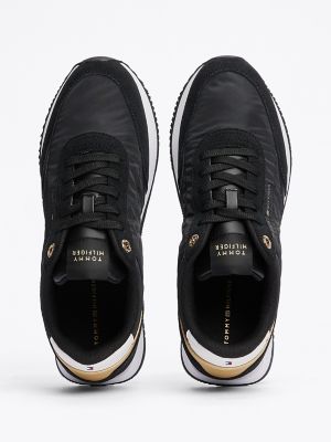 Tommy hilfiger sneakers womens black sales