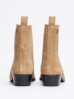 Tommy hilfiger suede boots new arrivals