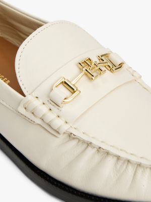 Logo Horsebit Leather Loafers | Tommy Hilfiger USA