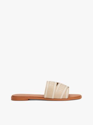 Strappy Logo Slide, Horseradish
