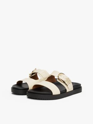 Leather Monogram Sandal | Tommy Hilfiger