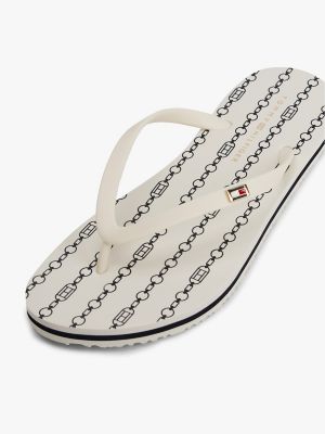 Nautical Chain Print Flip-Flop | Tommy Hilfiger USA