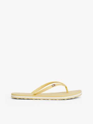 Nautical Chain Print Flip-Flop, Meringue