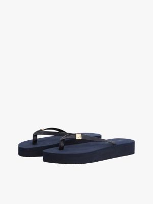 Platform Flip-Flop, Space Blue