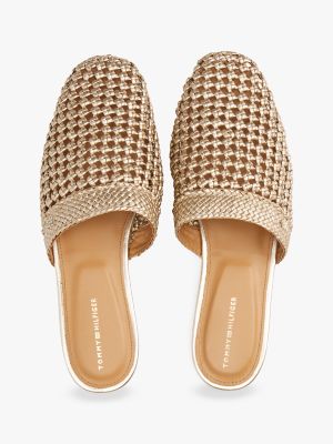 Metallic Crochet Mule | Tommy Hilfiger