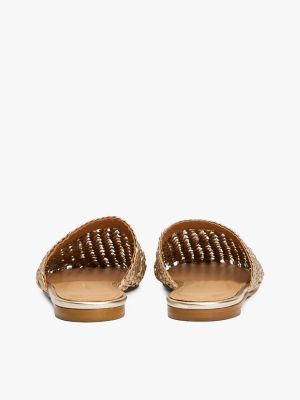 Metallic Crochet Mule | Tommy Hilfiger