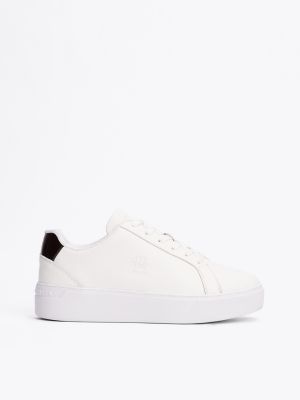 Monogram Platform Court Sneaker Tommy Hilfiger