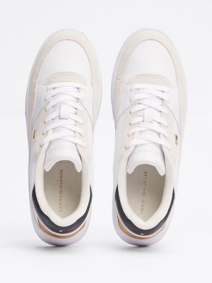 Flag Emblem Metallic Sneaker