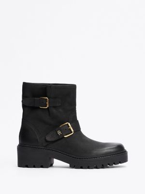 Tommy hilfiger corporate belt biker boots sales