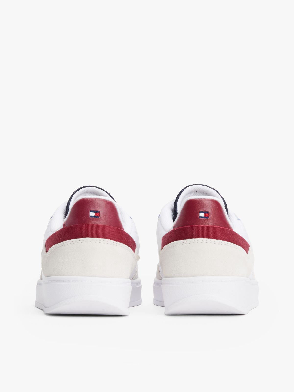 Suede Heritage Sneaker — White/Breezy Blue