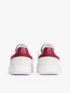 Suede Heritage Sneaker — White/Breezy Blue 4