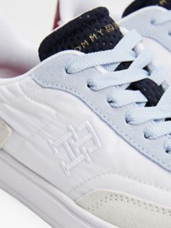 Suede Heritage Sneaker — White/Breezy Blue 6