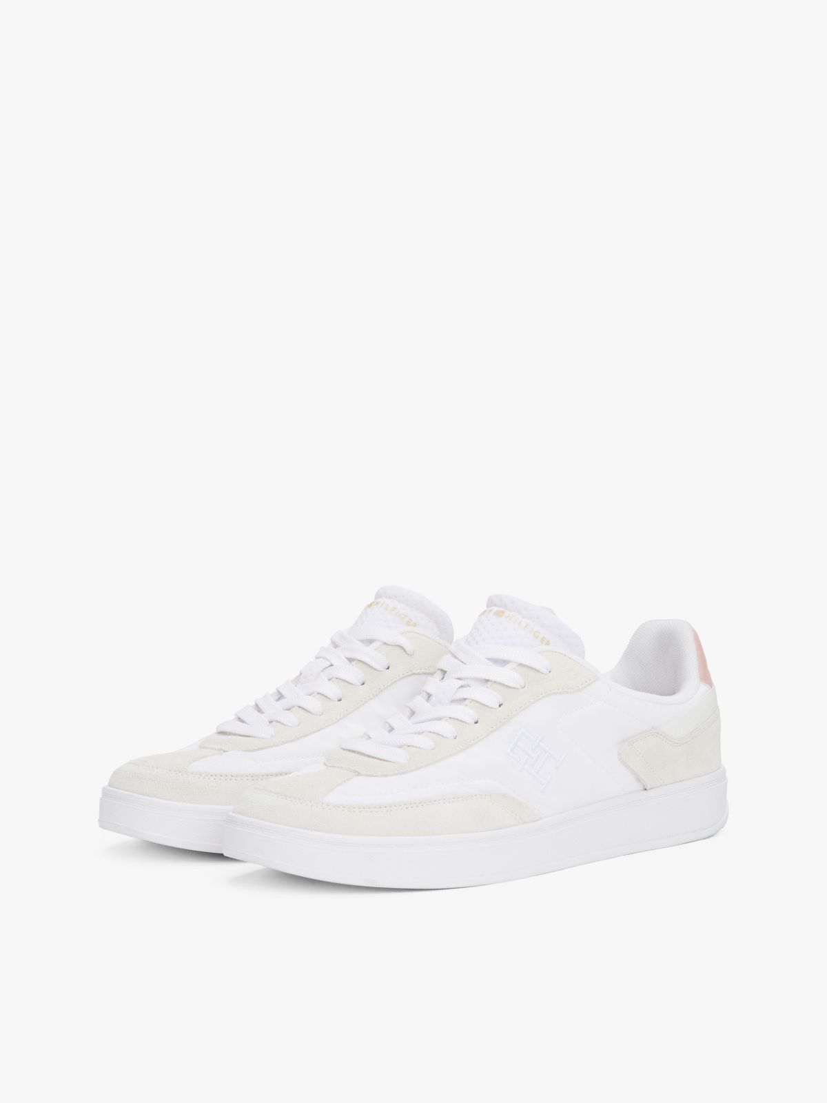 Suede Heritage Sneaker — White