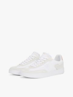Suede Heritage Sneaker — White 2