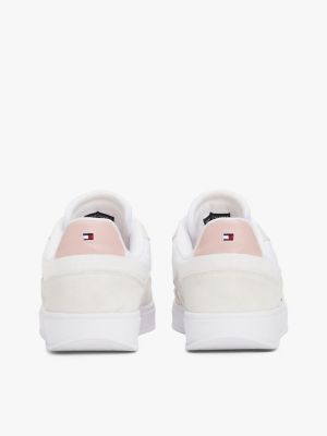 Женские кроссовки Tommy Hilfiger Suede Heritage, цвет: Белый — фото 4