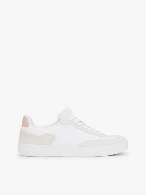 Suede Heritage Sneaker, White