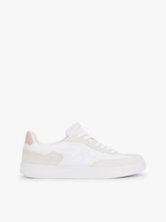 Suede Heritage Sneaker — White 1